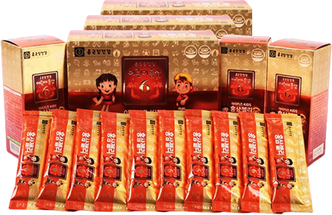 종근당건강 아이키즈 홍삼젤리, 600g, 3박스