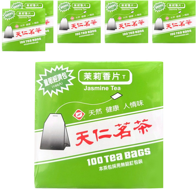 天仁茗茶 茉莉香片, 2g, 100包, 6盒