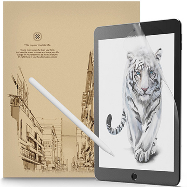 빅쏘 아이패드 종이질감 액정보호필름 1매, 1개