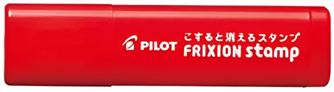 PILOT 百樂 魔擦印章 SPF1273R 怪獸 Set, 紅色, 1盒