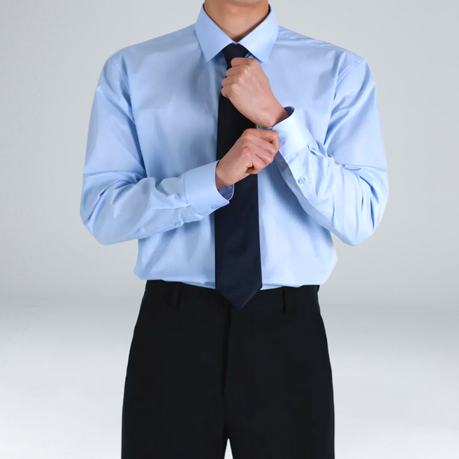 이브클로젯 남성용 구김없는 스판 정장 와이셔츠