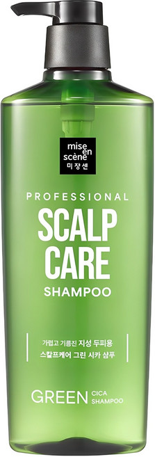 미쟝센 스칼프 케어 그린 시카 샴푸, 680ml, 1개