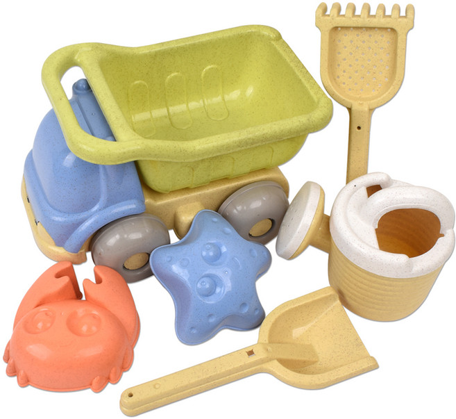 샌디토이 모래놀이 6종 세트 3039a, 혼합색상, 500g, 1세트