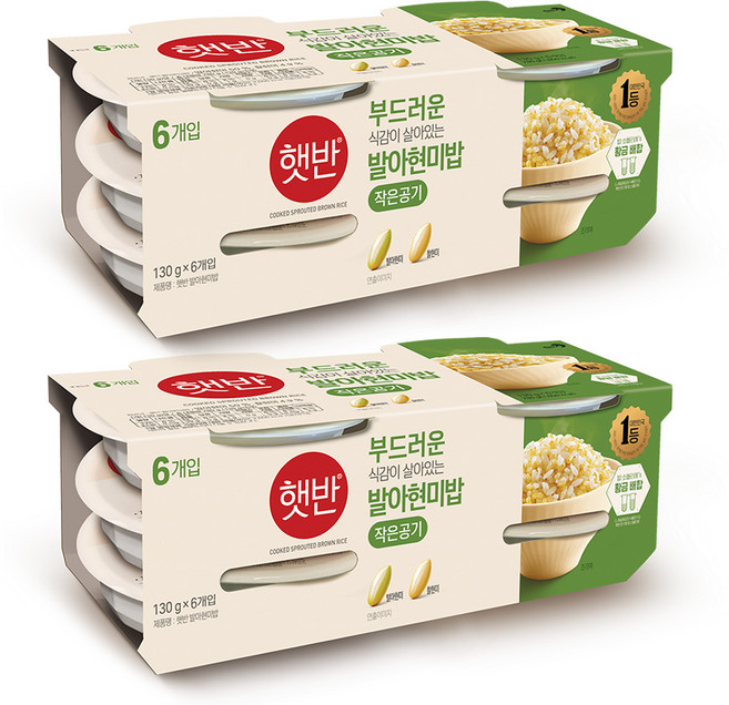 Hetbahn 發芽糙米, 130g, 12個