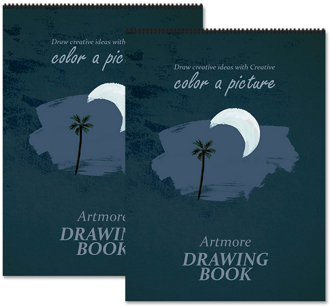 아트모아 전문가용 스케치북 200g, 5절, 15매, 2개