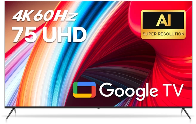 이스트라 4K UHD LED TV • 190cm(75인치) • 스마트 TV • 스탠드형 • 방문설치