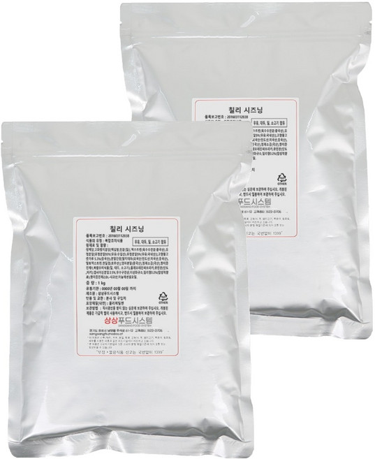 상상시즈닝 칠리 시즈닝, 1kg, 2개