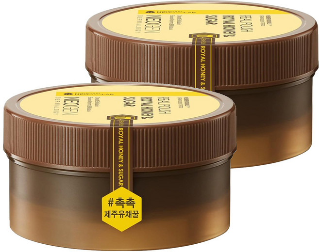 NEOGEN Dermalogy 蜂蜜臉部磨砂膏 REAL 黑糖 澳洲油菜花蜂蜜, 100g, 2罐