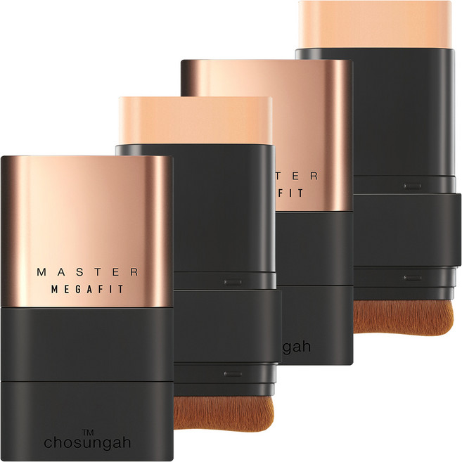 조성아TM 메가 핏 스틱 파운데이션 마스터 SPF50+ PA++++ 16g, 2개, 02 SAND BEIGE