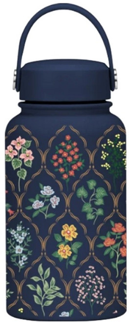 高質感手提式水壺, 靛藍色C款 靛藍色 + 綠色, 650ml, 1個
