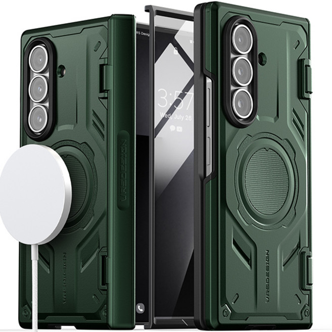 베루스 테라가드 액티브 360 자동 힌지 보호 전면 필름 일체 맥세이프 휴대폰 케이스