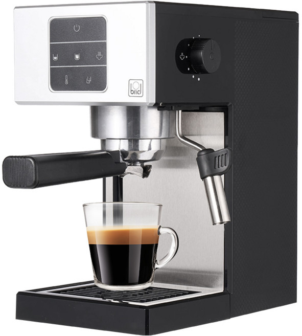 briel A3 에스프레소 반자동 커피머신, 블랙