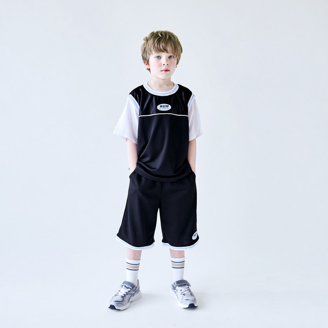 WALTONKIDS 兒童網眼透氣涼感背心套裝
