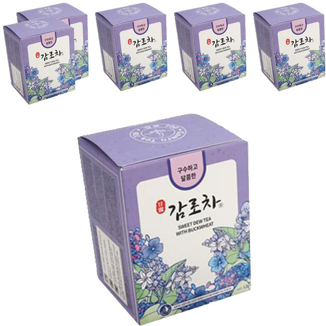 감로700 유기농 구수하고 달콤한 감로차 티백, 1g, 12개입, 6개