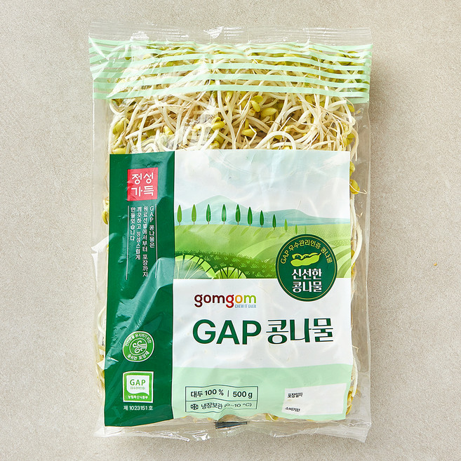 곰곰 GAP 콩나물, 500g, 1개