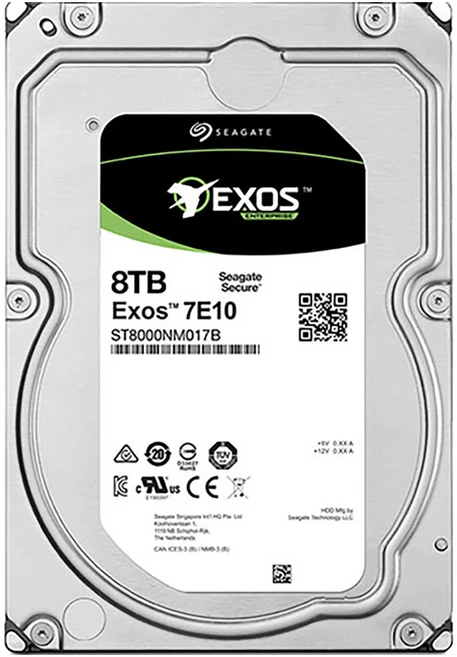 씨게이트 8TB Exos 7E10 256M HDD, ST8000NM017B - 쿠팡