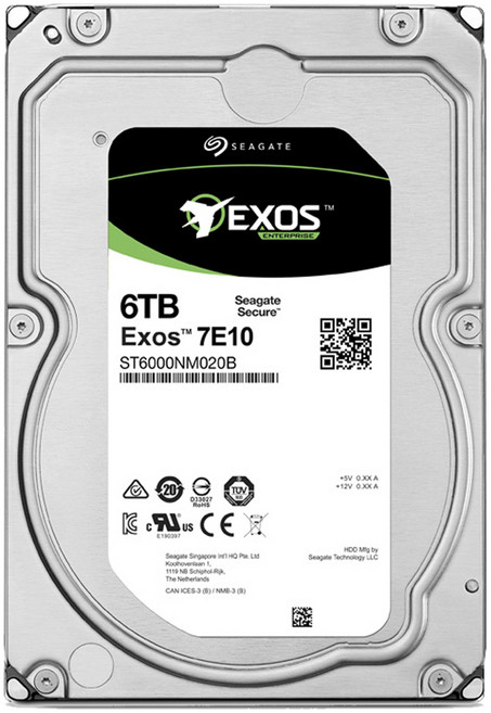 씨게이트 EXOS 7E10 HDD, ST6000NM020B, 6TB