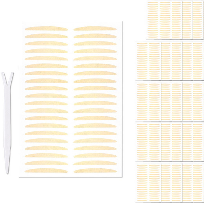 더분 깃털 누드 단면 쌍꺼풀 테이프 200p, A TYPE, 5개