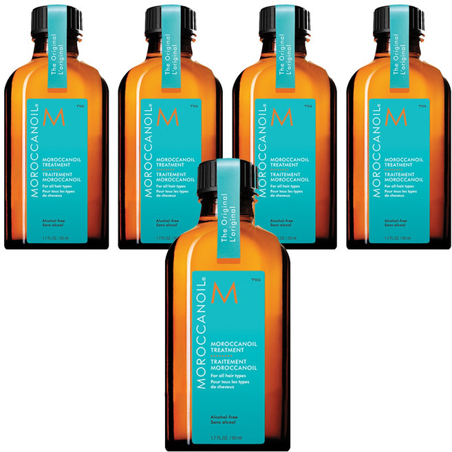 MOROCCANOIL 摩洛哥優油 護髮油, 50ml, 5瓶