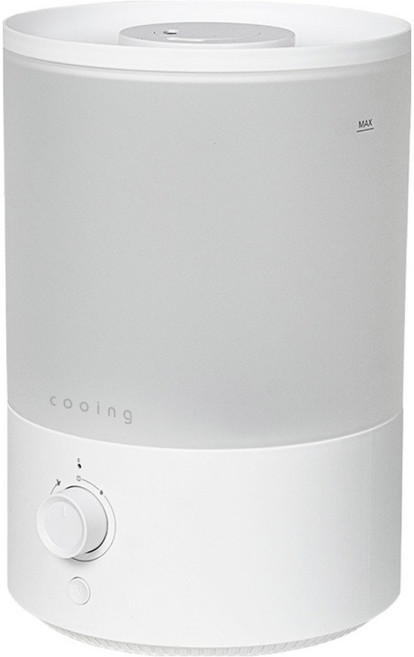 쿠잉전자 가정용 탁상용 미니 초음파 가습기 3.5L, 화이트, HD-035W