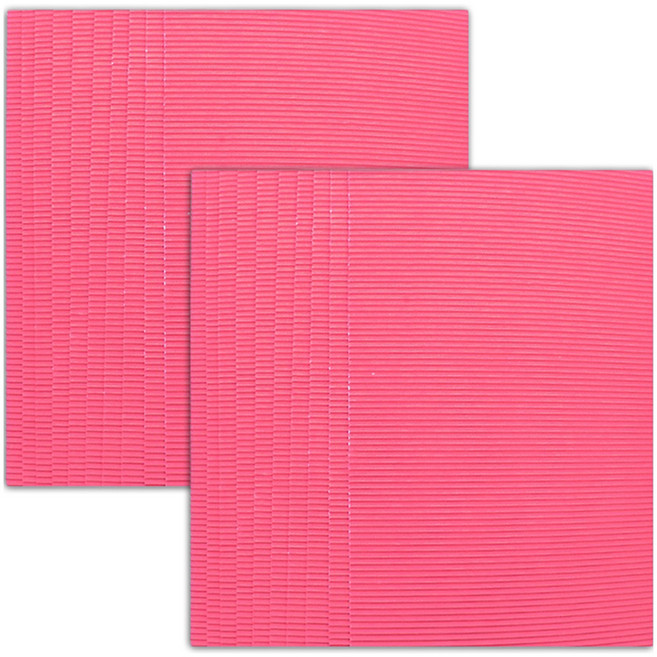 마다꾸미 컬러 골판지, 23 핑크, 20개