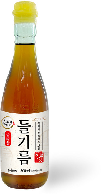 복이네먹거리 통들깨로 만든 진한맛 들기름, 300ml, 1개