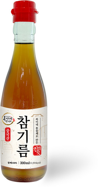 복이네먹거리 통깨로 만든 진한맛 참기름, 1개, 300ml
