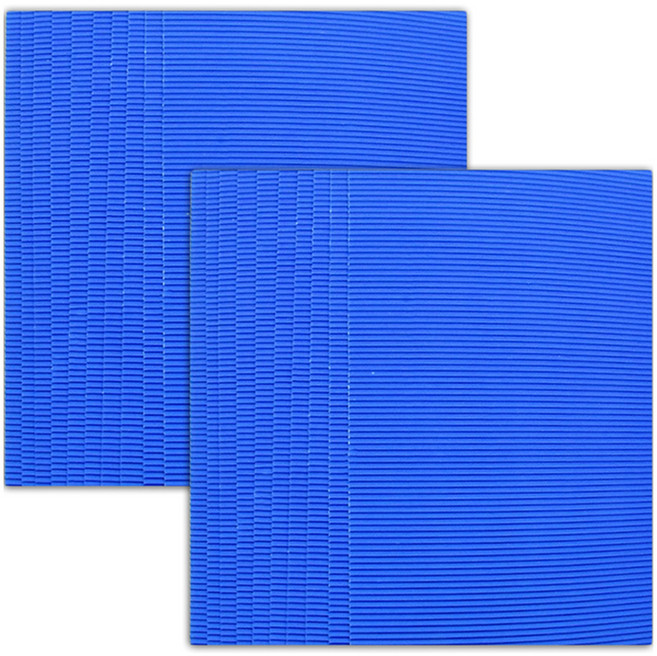 마다꾸미 컬러 골판지, 16 딥블루, 20개