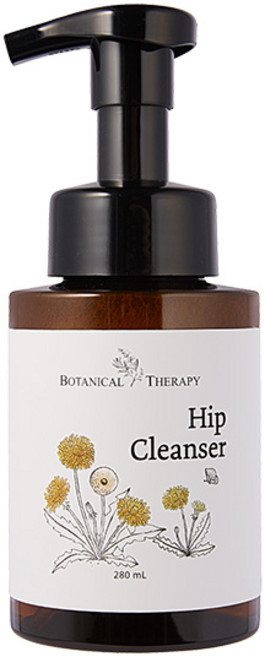 보타니컬테라피 엉덩이 클렌저 무향, 280ml, 1개