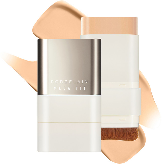 조성아 메가 핏 스틱 파운데이션 마스터 포슬린 SPF50+ PA++++ 16g, 1개, 02W HONEY BEIGE