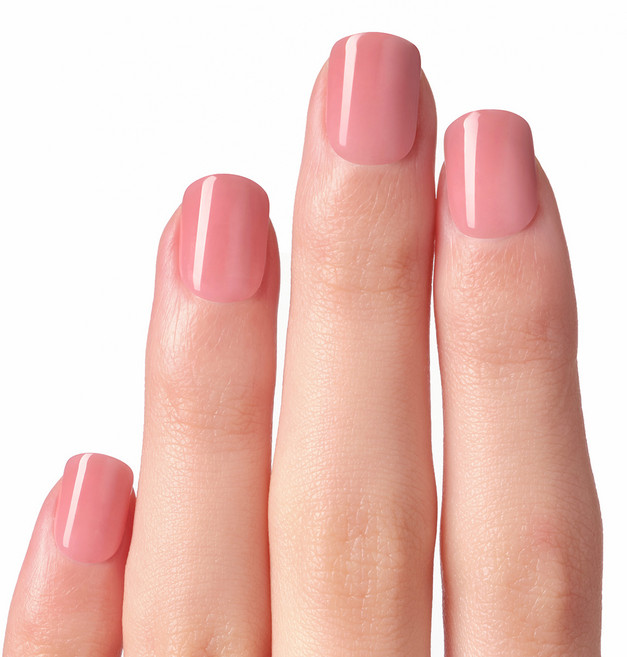 데싱디바 매직프레스 로지 숏 스퀘어 네일팁, 1개, 로즈핑크