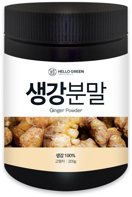 헬로우그린 생강 분말, 1개, 200g