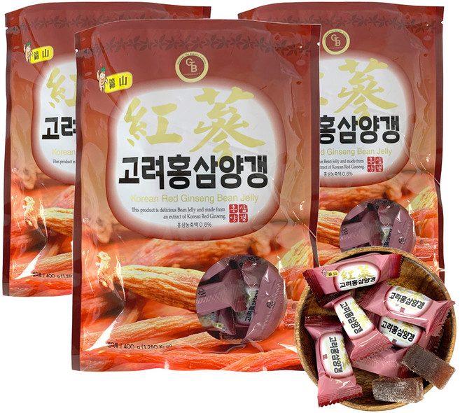 금산이아름답다 아이삼 고려, 3개, 400g