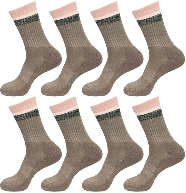 스위스밀리터리 남성용 장목 쿠션 양말 8켤레 세트 SM-N02