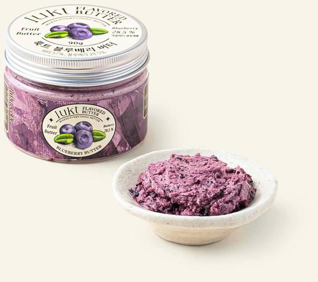 룩트 블루베리 버터, 90g, 1개