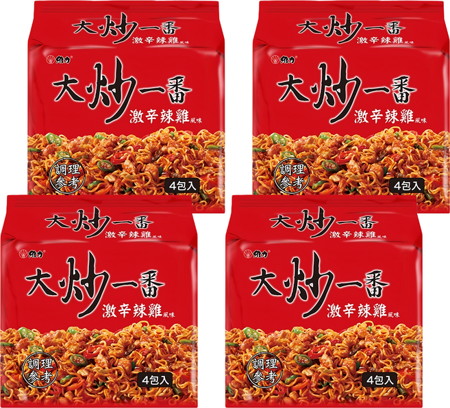 維力 大炒一番 激辛辣雞, 16包