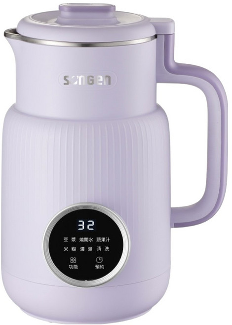 SOnGEn 松井 多功能研磨豆漿機 SG-331JU 188 x 150 x 264mm 丁香紫 1000ml