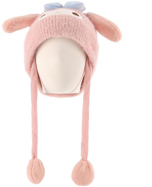 三麗鷗 兒童款 美樂蒂可動針織帽 NHHKH10183