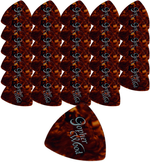 고퍼우드 기타 피크, 30개