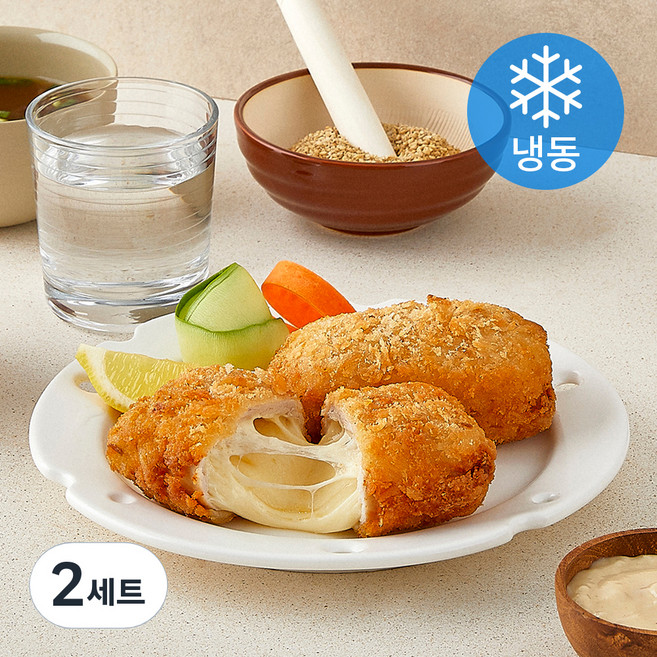 미식당 치즈 돈카츠 150g x 2개입 + 소스 50g x 2개입 세트, 400g, 2세트