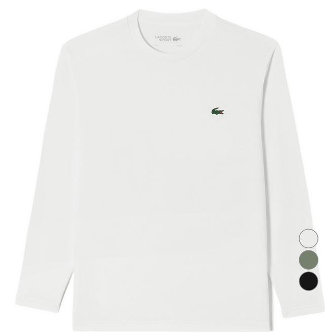 라코스테 남성용 베이직 긴팔 티셔츠 TH353E-55N