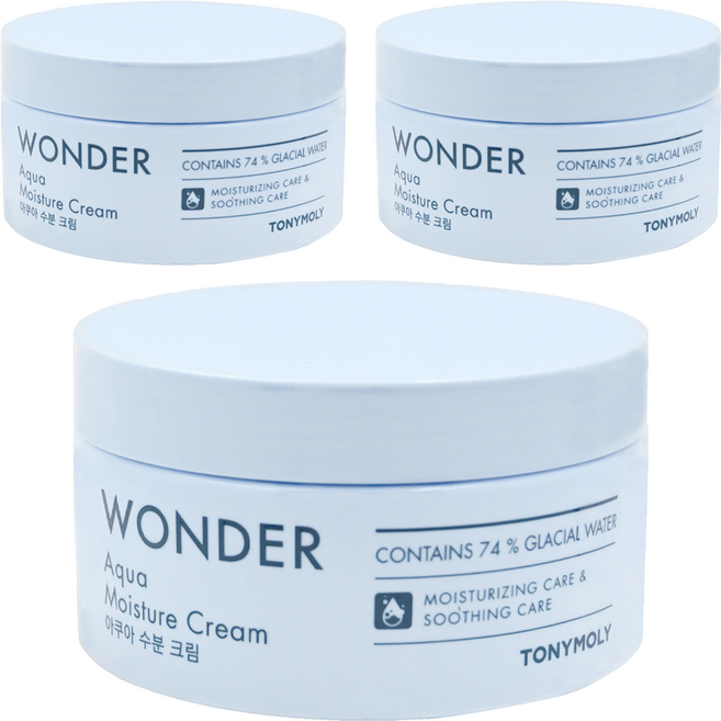 TONYMOLY Wonder 水潤保濕霜, 300ml, 3罐