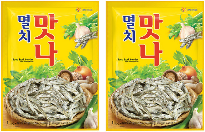 DAESANG 大象 鯷魚風味調味粉, 2包, 1kg