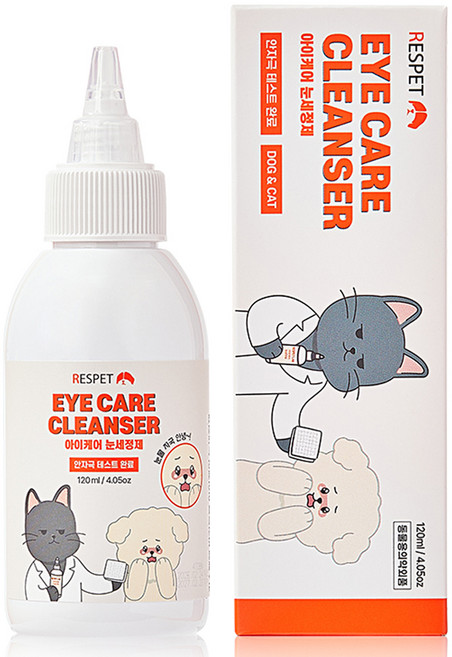 리스펫랩 반려동물 아이케어 눈세정제, 120ml, 1개
