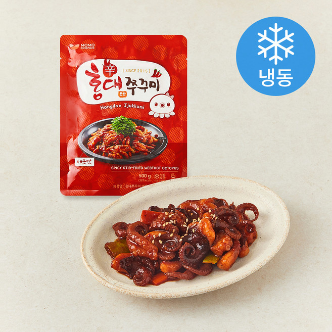 홍대쭈꾸미 매운맛 (냉동), 1개, 500g