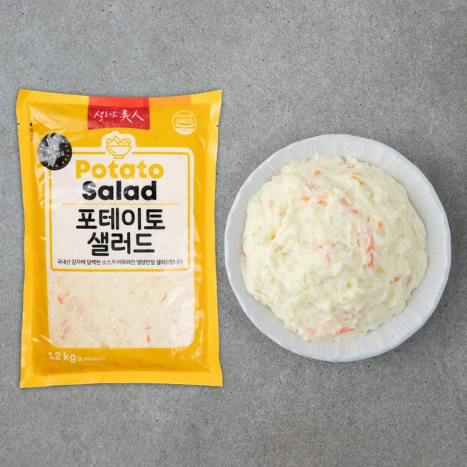샐러드미인 포테이토샐러드, 1.2kg, 1개