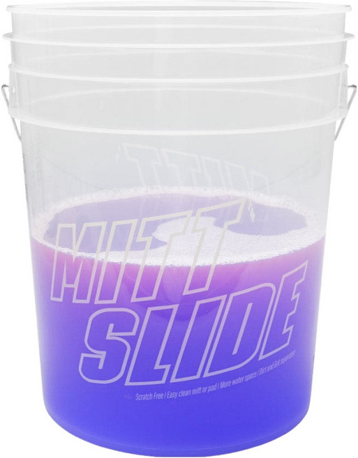 미트슬라이드 클리어 세차버킷, 20L, 혼합색상