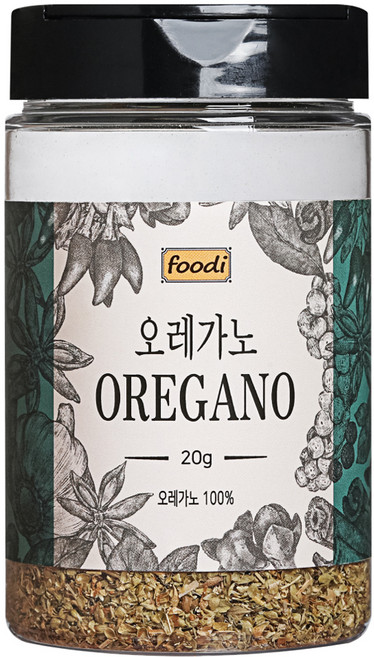 foodi 오레가노, 20g, 1개