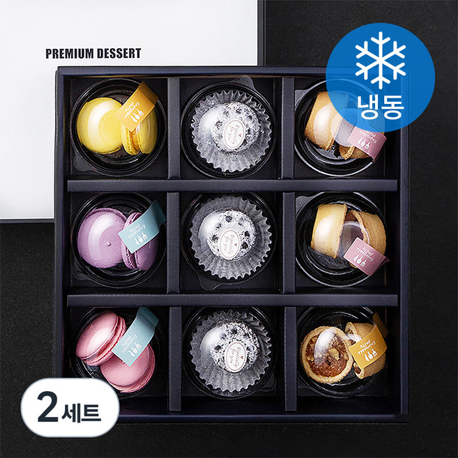 신성베이커리 마카롱 타르트 세트 (냉동), 280g, 1개입, 2세트