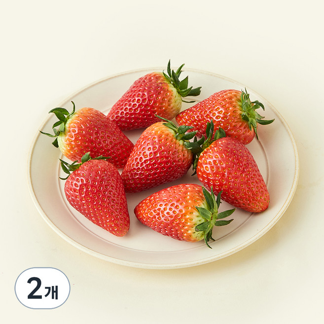 비타킹 딸기 특대과, 400g, 2개